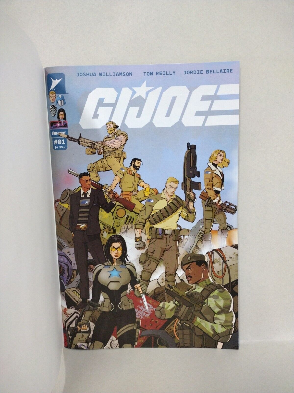 GI Joe 1 (2024) Image Sketch Cover Var Comic W Original DCastr Stormshadow Art