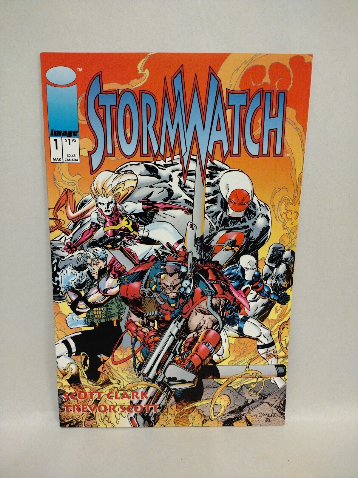 Stormwatch (1993) Image Comic Lot Set #1 2 3 4 5 6 0 Trevor Scott Clark Garner