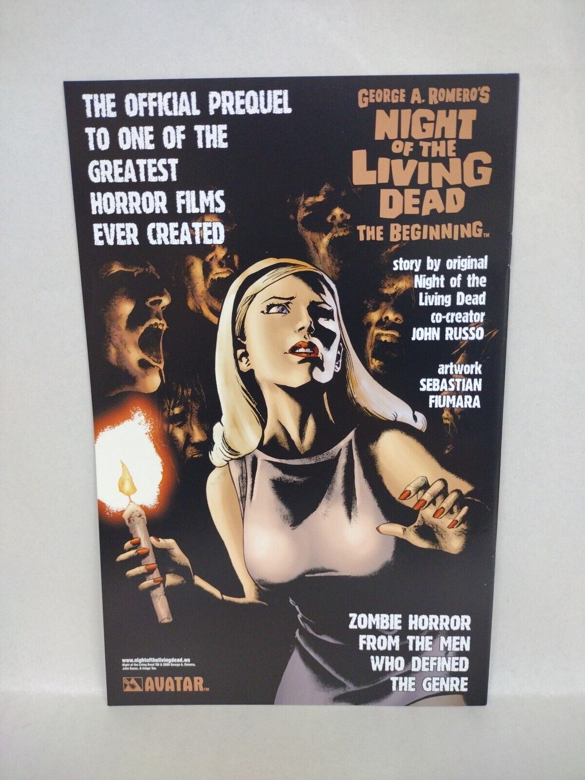 Night O/T Living Dead Back From The Grave 1 Variant W Original Jacen Burrows Art