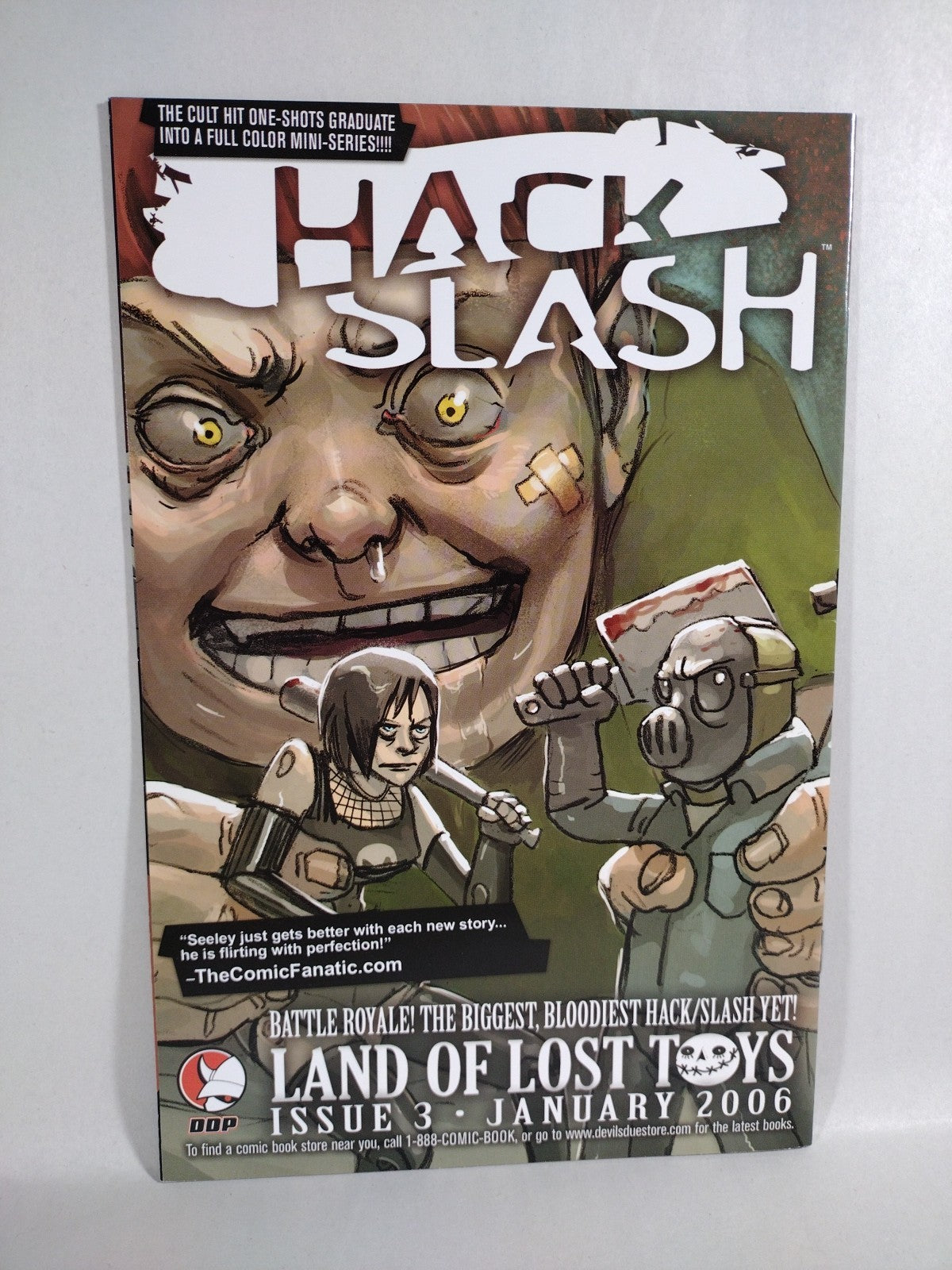 Hack Slash (2006) Complete DDP Land Of Lost Toys Comic Lot Set #1 2 3 VF-NM