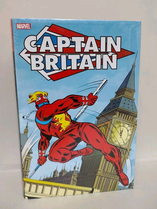 Captain Britain Omnibus Vol 1 Marvel Comic HC Ron Wilson DM Variant New Sealed