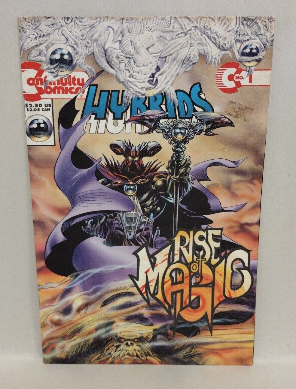 Hybrids Revengers Special (1993) #1 2 3 +Rise Of Magic Continuity Comics 