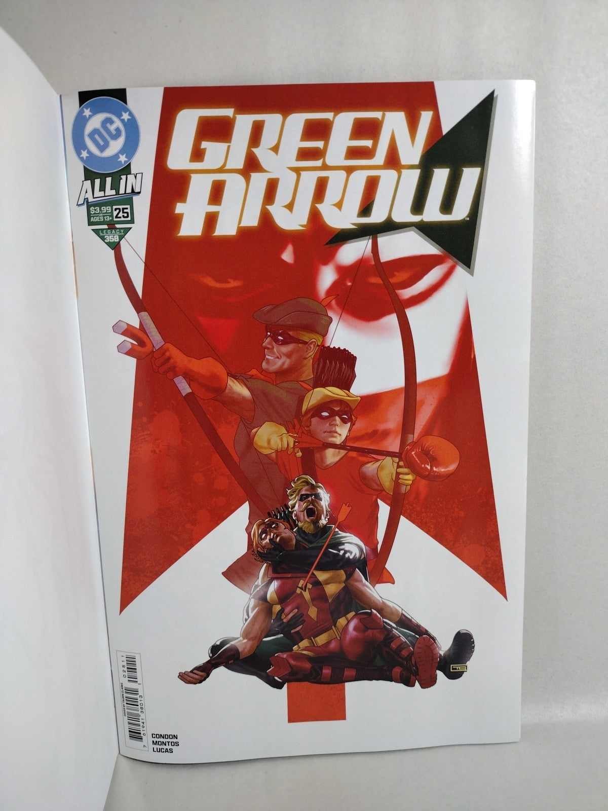 Green Arrow #25 (2026) DC Comic Sketch Variant Cover W Original Dave Castr Art