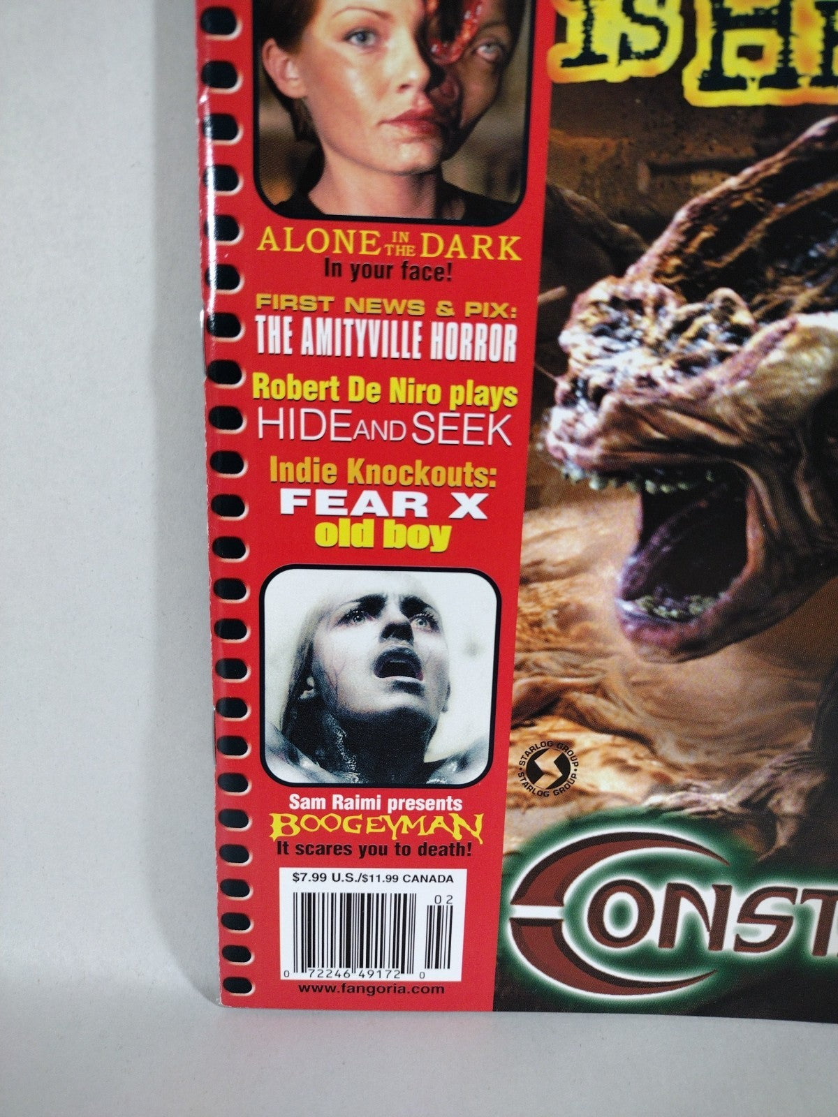 FANGORIA Magazine #240 (2005) Constantine Alone In The Dark Fear X Old Boy NM