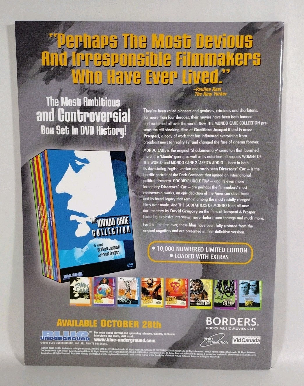 FANGORIA Magazine #228 (2003) Gothika Texas Chainsa Massacre Lemora Visitors NM