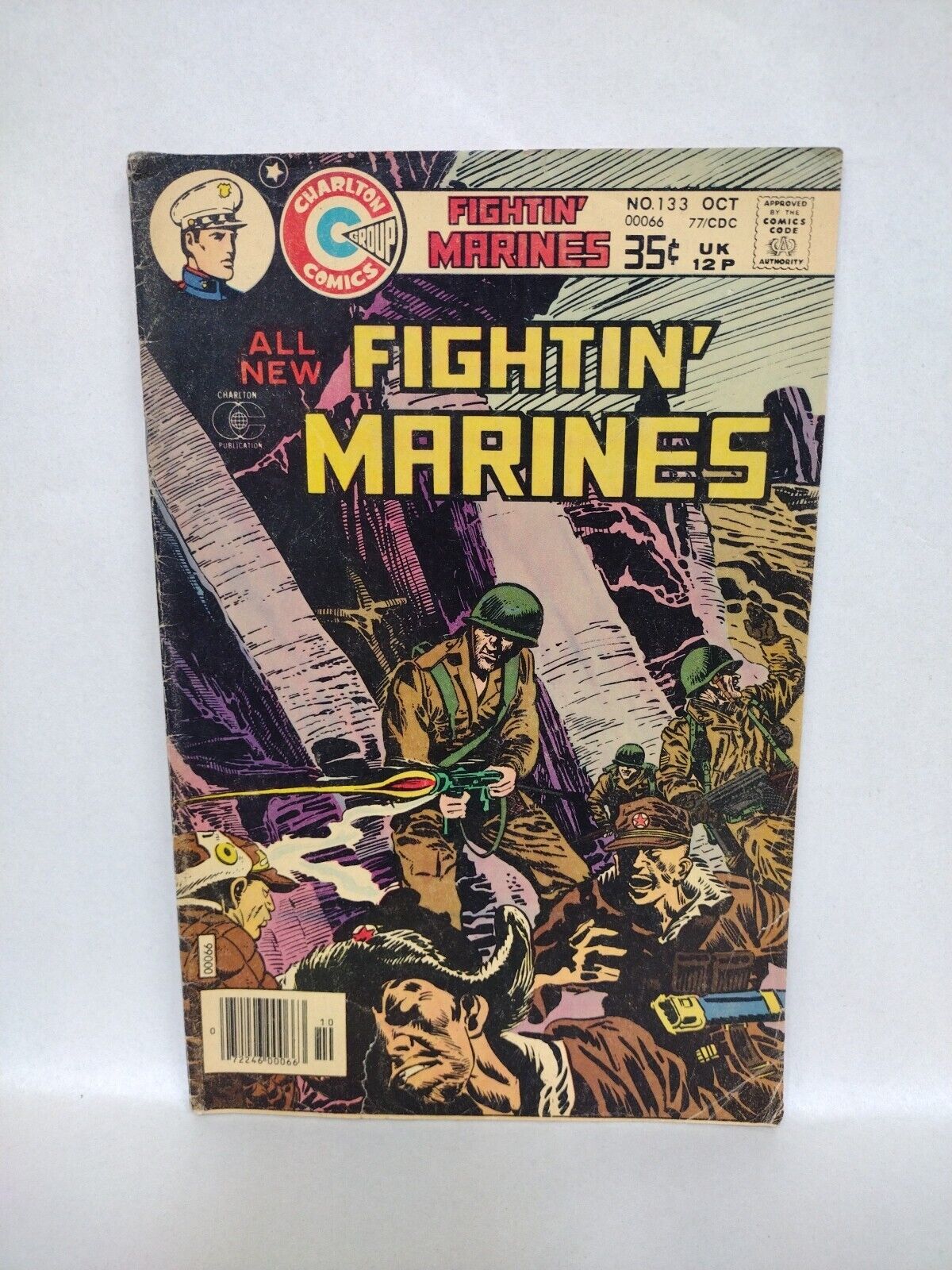 Fightin' Marines (1973) Charlton Military Comic Lot #115 133 149 152 154 158 164