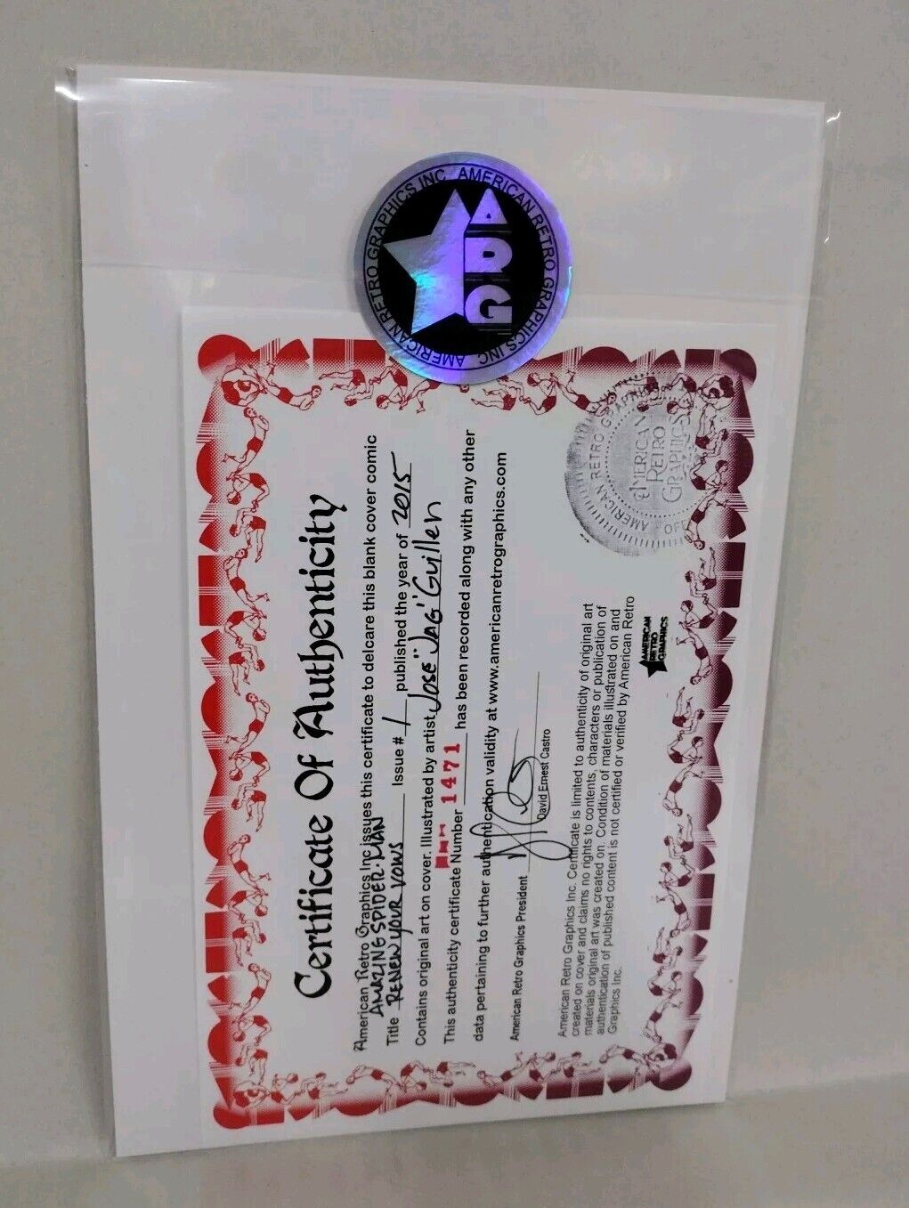 Amazing Spider-Man Renew You Vows 1 Marvel Sketch Cover Comic W Original JAG Art