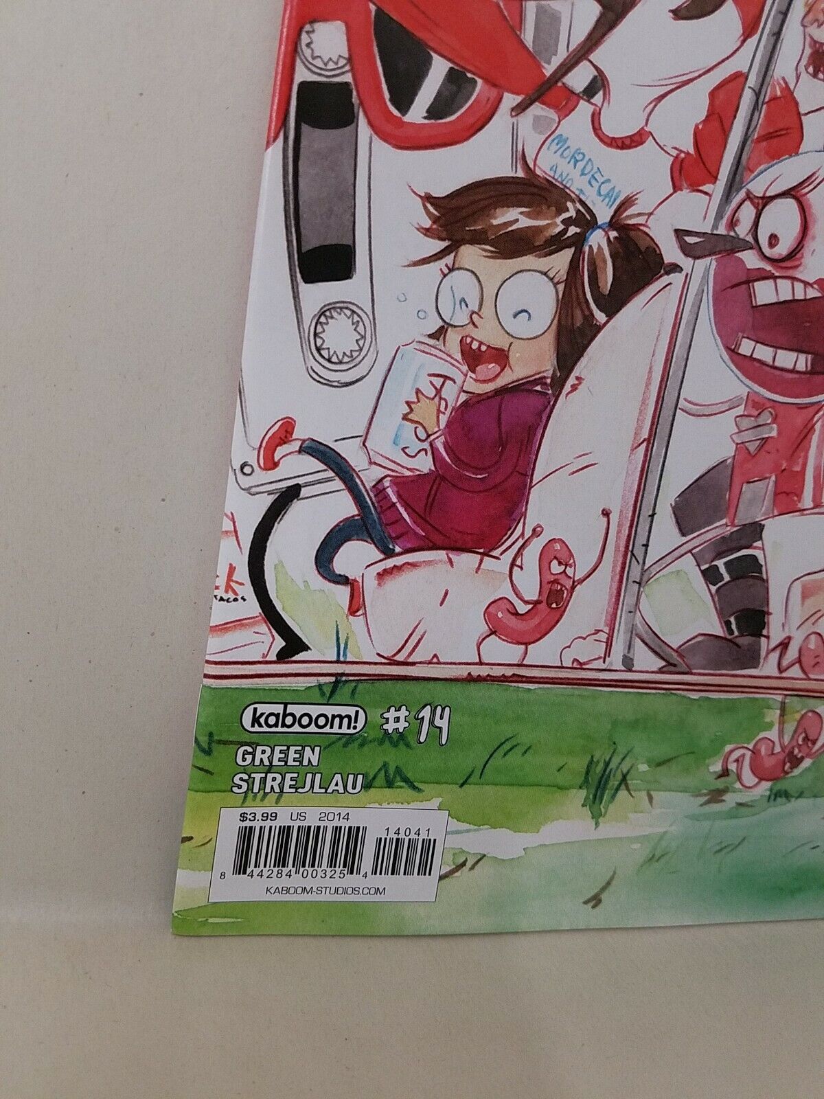 Regular Show #14 (2014) Dustin Nguyen Retailer Variant NM Cartoon Network Comic