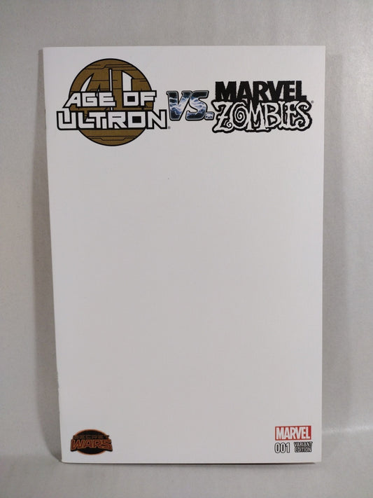 Age Of Ultron Vs Marvel Zombies #1 (2015) Marvel Comic Blank Variant Cover NM
