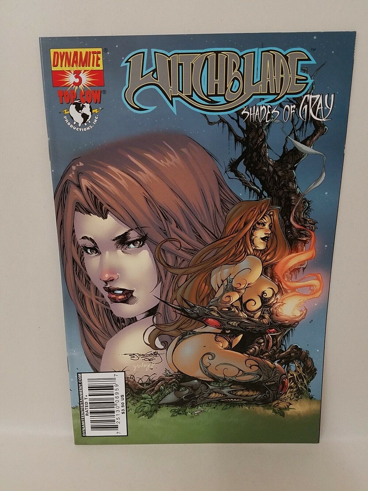 Witchblade Shades Of Grey (2007) #1 2 LTD Foil w COA #3 4 Complete Set Top Cow