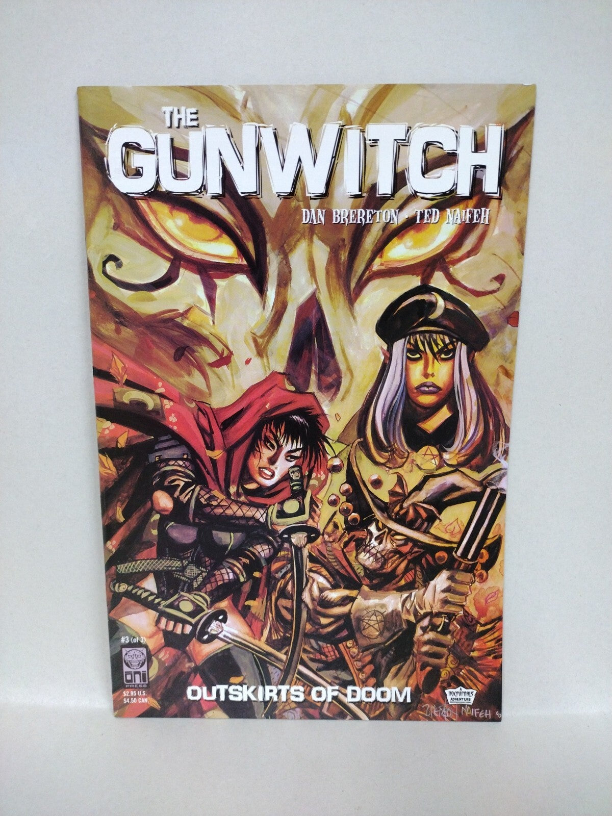 Gunwitch (2001) Complete Oni Press Nocturnals Miniseries #1 2 3 Dan Brereton NM