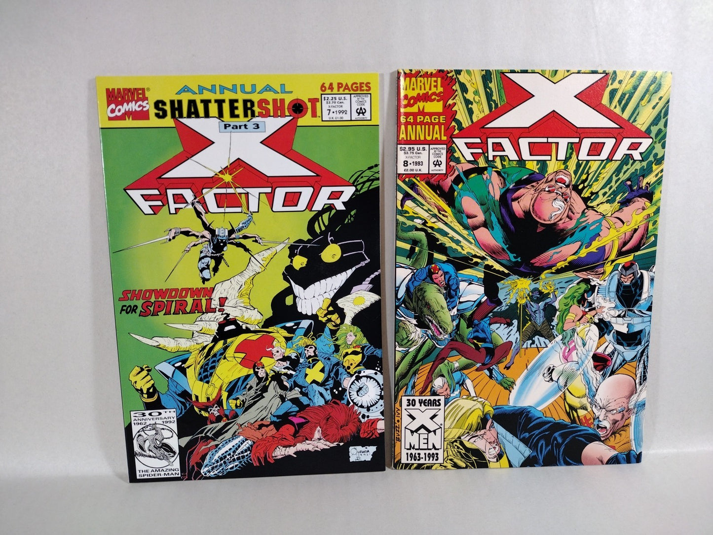 X-Factor Annual Marvel Comic Lot Set (1986-1994) #1 2 3 4 5 6 7 8 9 X-Men