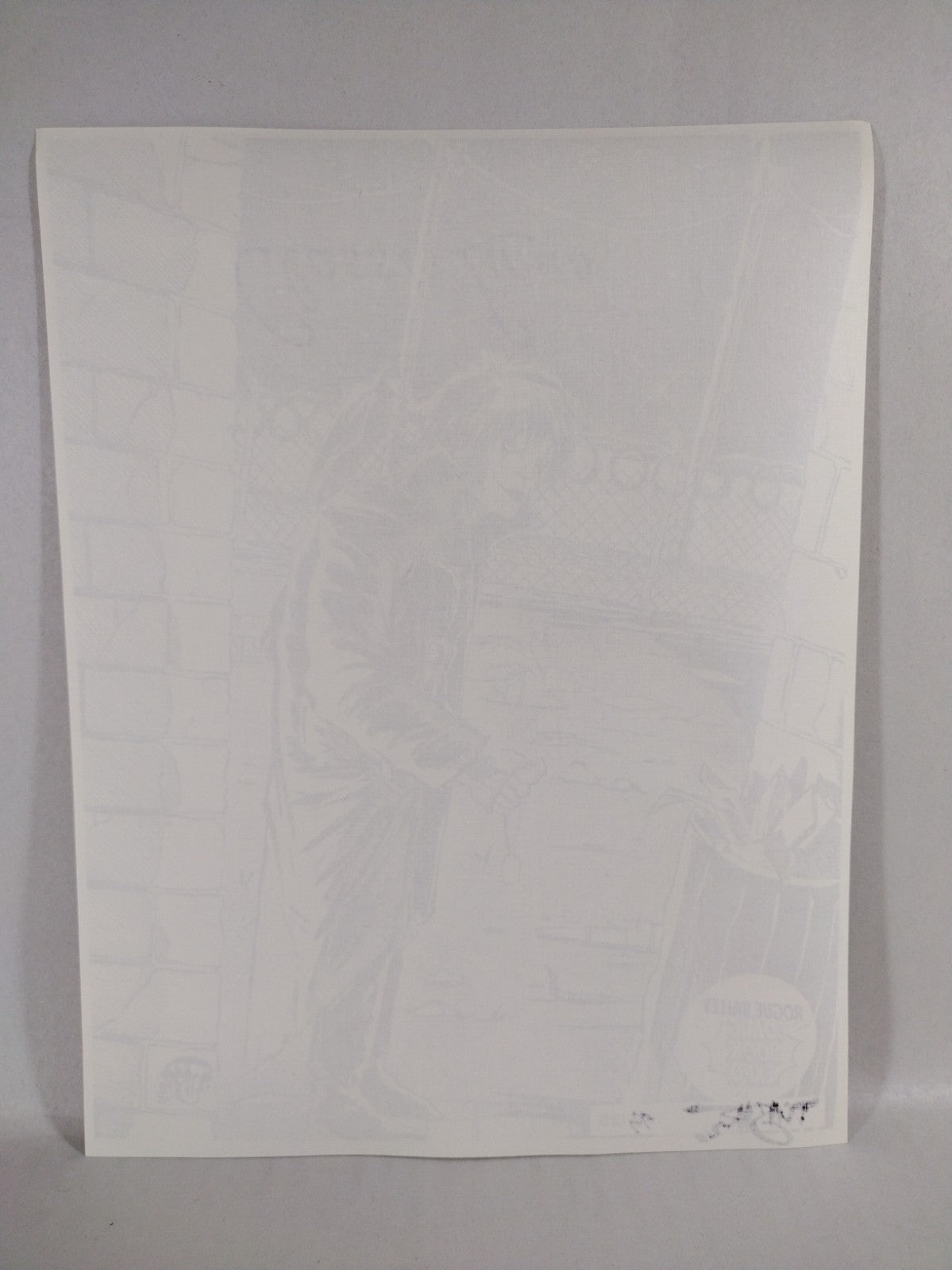 DCastr The Crow Rogue Valley Comic Expo 2026 Limited Print Signed #'d 23 of 25