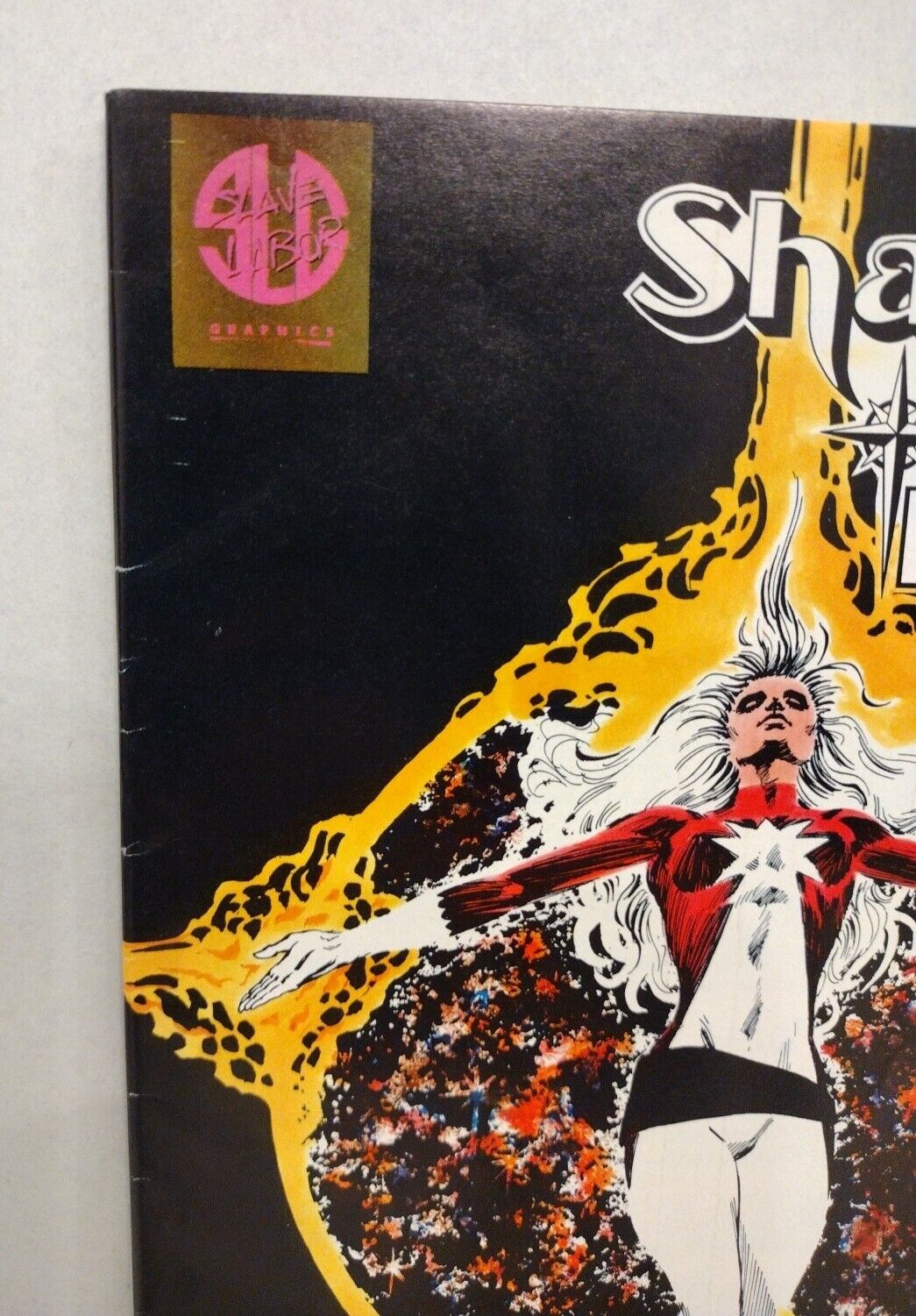 Shadow Star #2 (1986) SLG Comic Mike Grell Foreign Variant Cover Savage Shapiro