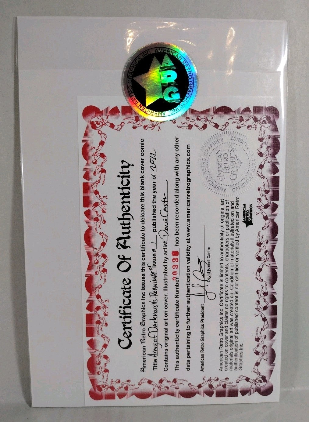 Army Of Darkness Vs Reanimator #1 (2022) Sketch Cover Variant W Original Art