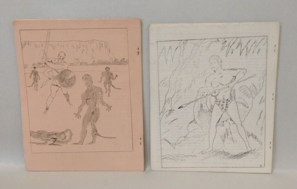 ERBania (1956) Edgar Rice Burroughs Fanzine Lot 1-14 Rare Original Copies Tarzan