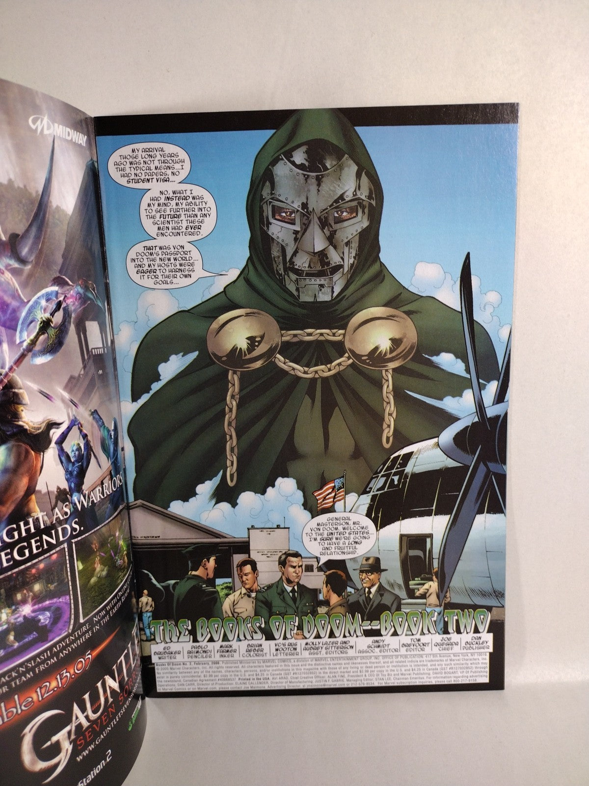 Books Of Doom (2006) Marvel Comic Lot #1 2 3 4 5 Ed Brubaker Pablo Raimondi 