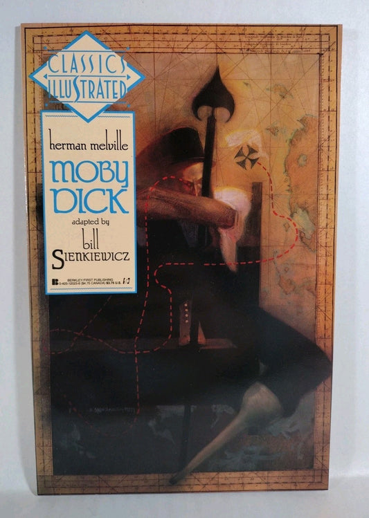 Classics Illustrated #4 (1990) Moby Dick Bill Sienkiwicz Herman Melville Comic
