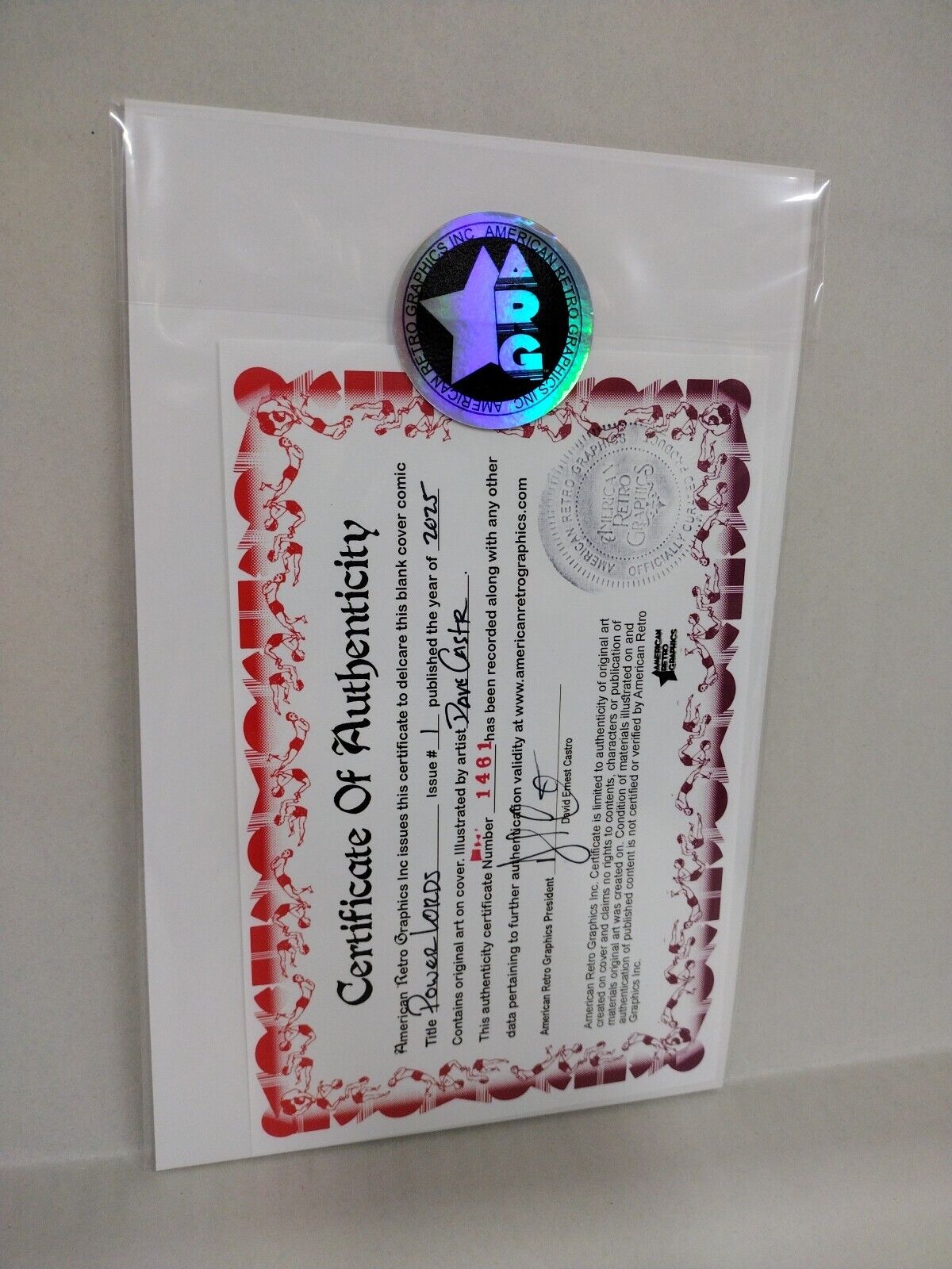 Power Lords #1 (2025) Oni Nacelleverse Sketch Cover W Original Dave Castr Art