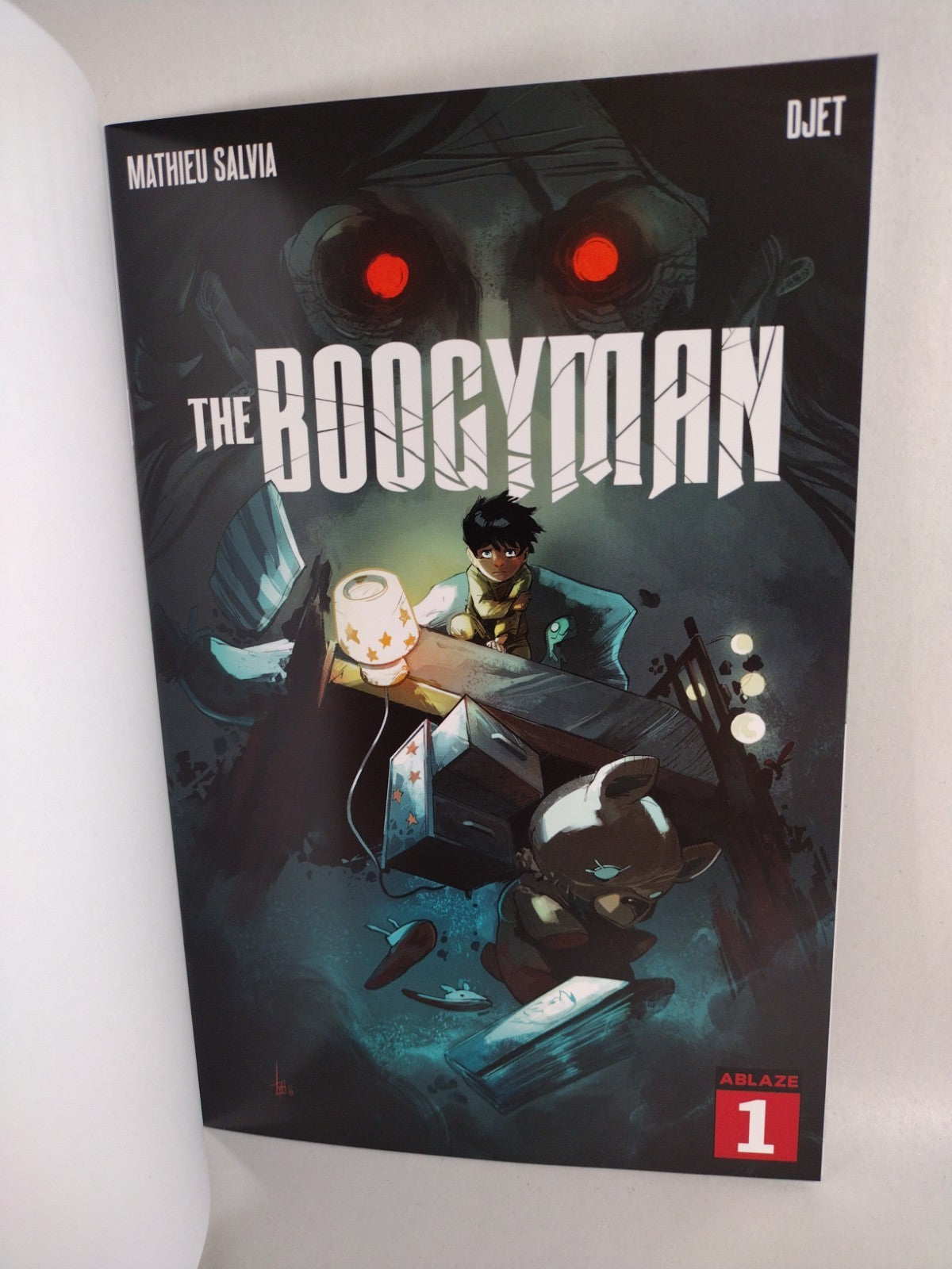 Boogyman #1 (2022) Ablaze Comic Blank Sketch Variant Glow In The Dark Cover NM
