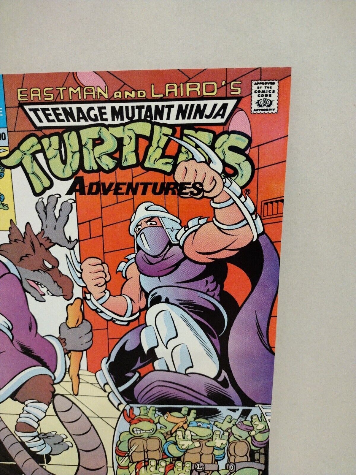 Teenage Mutant Ninja Turtles Adventures #4 (1989) Archie Comic 1st Print