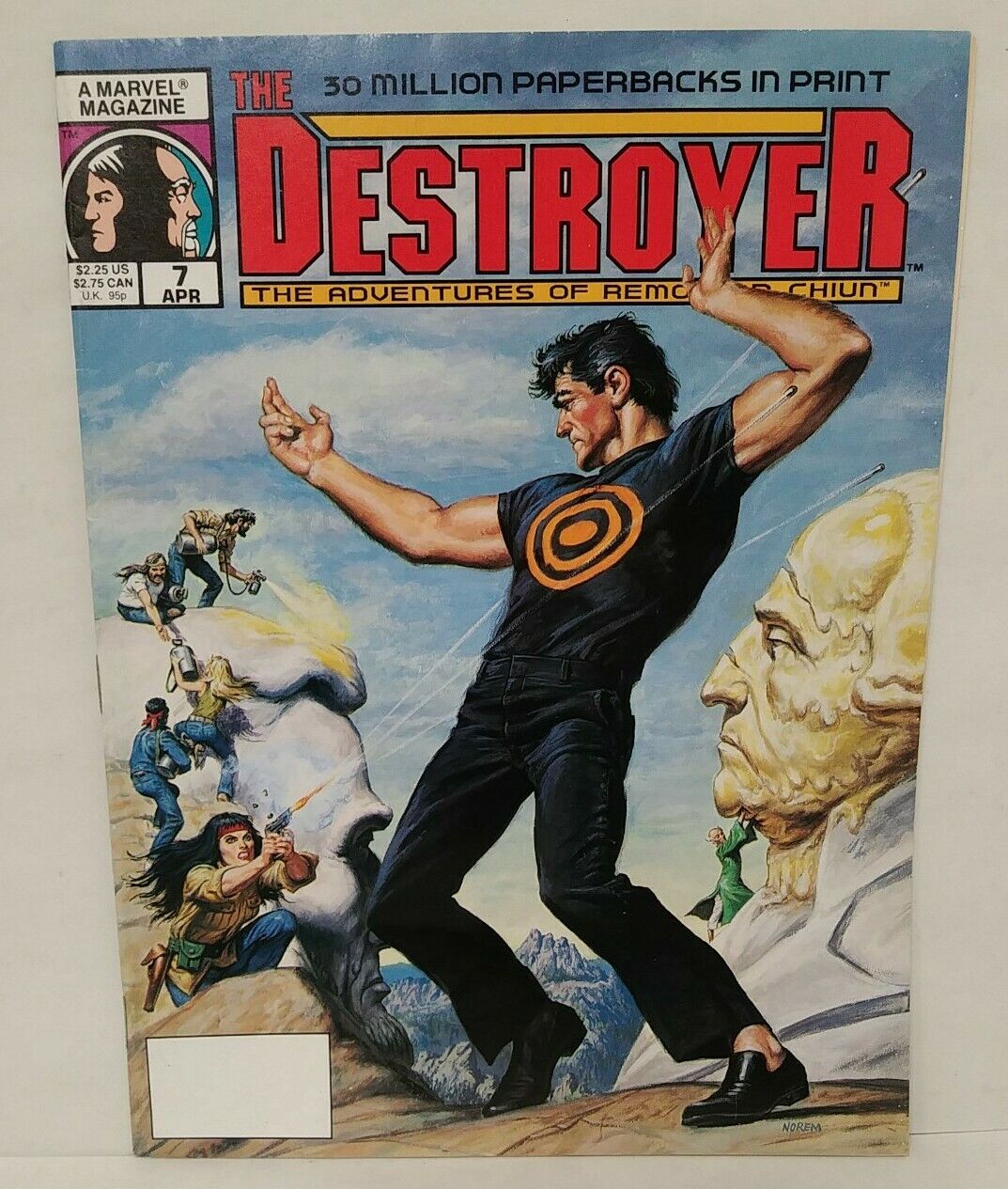 Destroyer (1989) Adventures Remo And Chuin Marvel Comic Magazine Lot 1 6 7