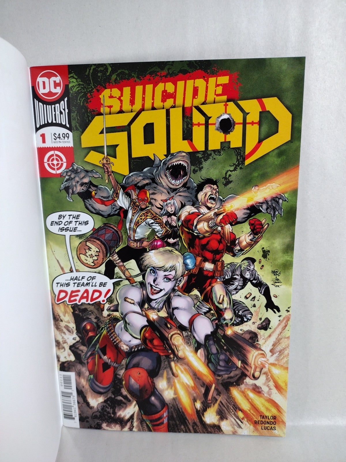 Suicide Squad #1 (2020) DC Comic Blank Sketch Cover Variant New Tom Taylor NM