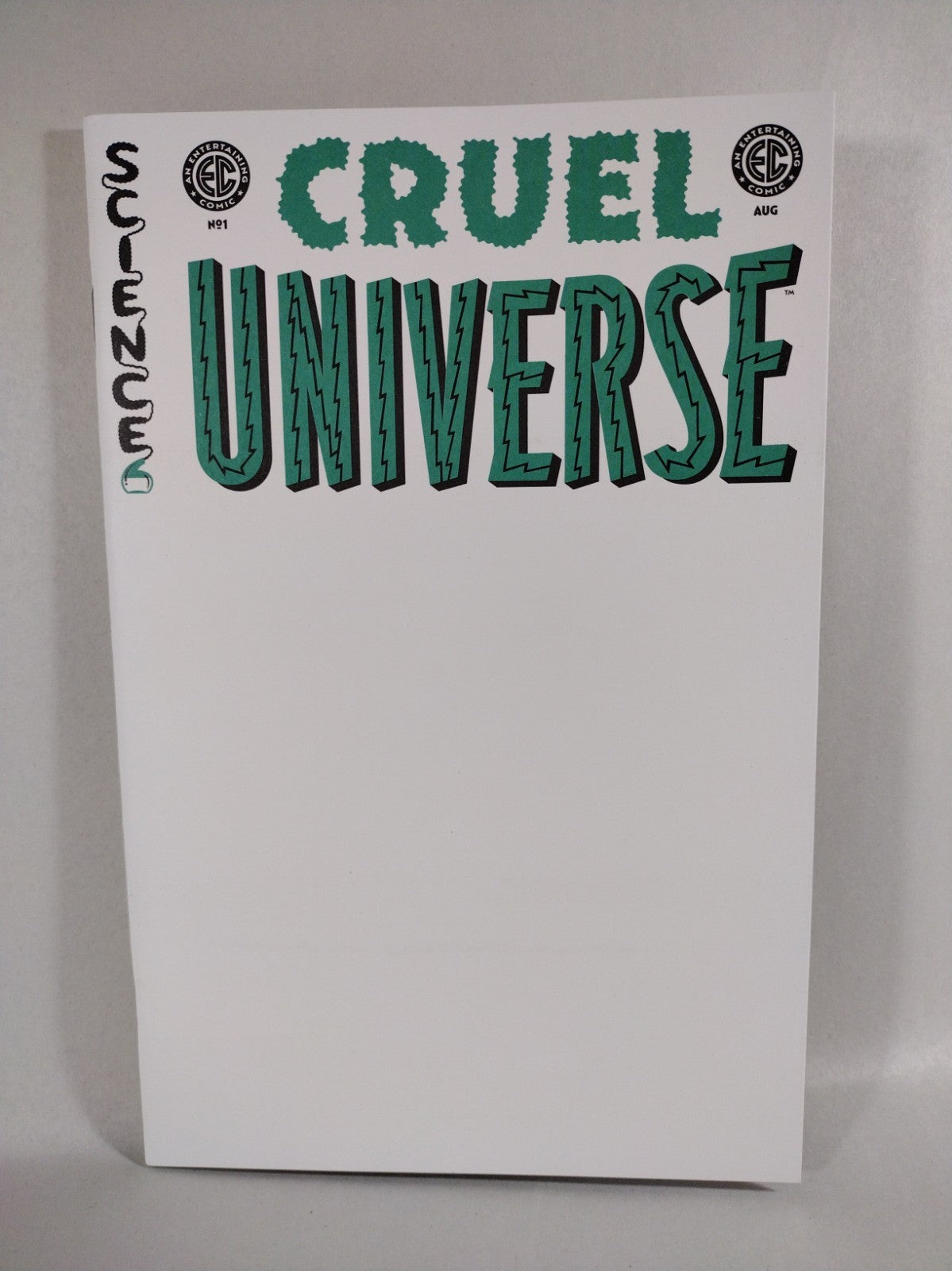 Cruel Universe #1 (2024) Oni Press EC Comic Blank Sketch Cover Variant New NM