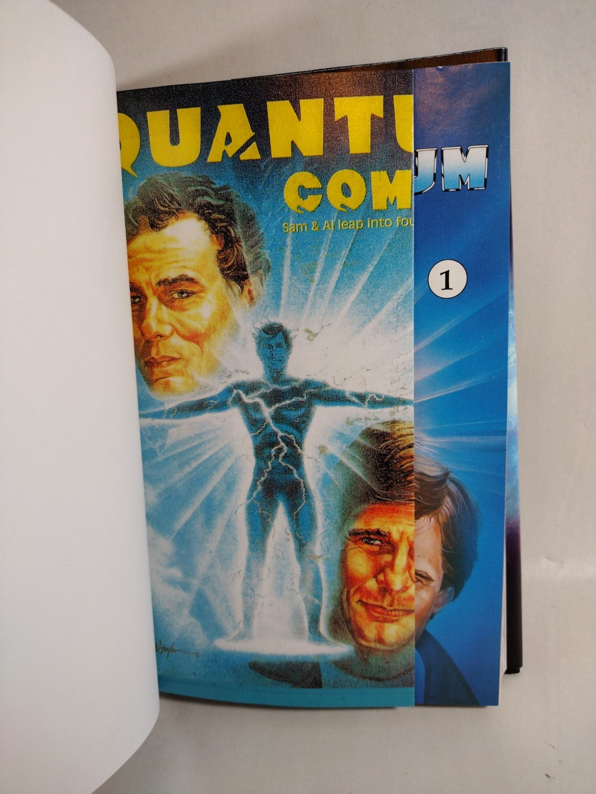Quantum Leap Complete Collection (1991-1993) Custom Bound Innovation Comic HC