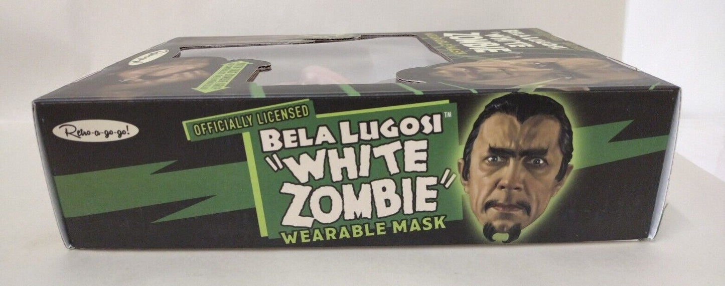 Bela Lugosi White Zombie Wearable Mask (2021) Crypt Color Retro A Go Go New