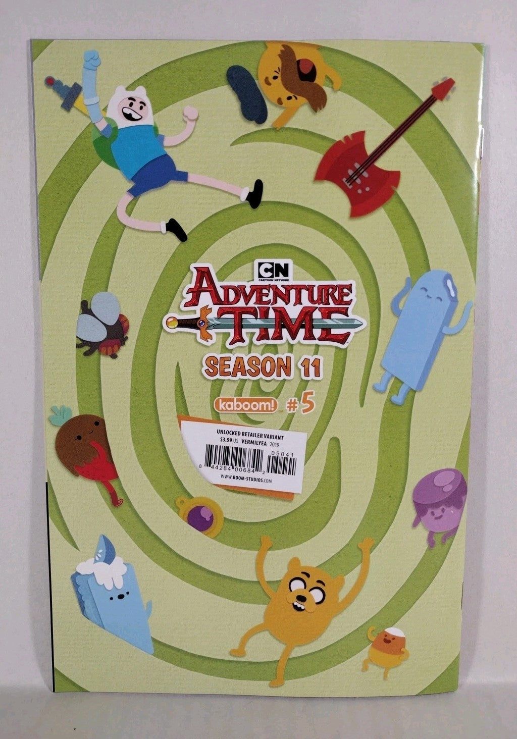Adventure Time Season 11 #5 (2019) Boom Studios Comic Unlocked Retailer Variant