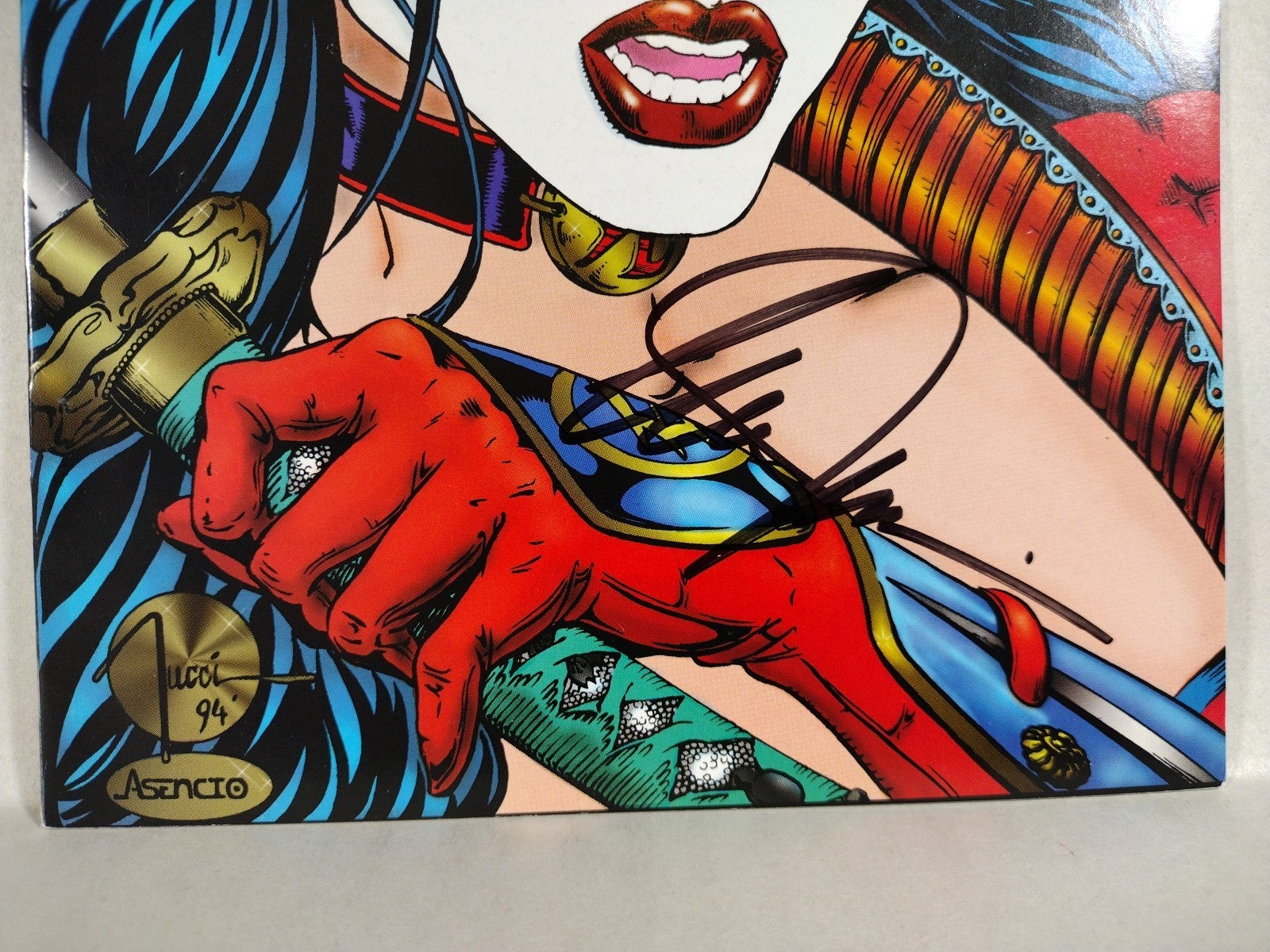 Shi Way Of The Warrior 1995 Crusade Comic Signed Lot 1 2 3 4 5 6 7 Set W Prints