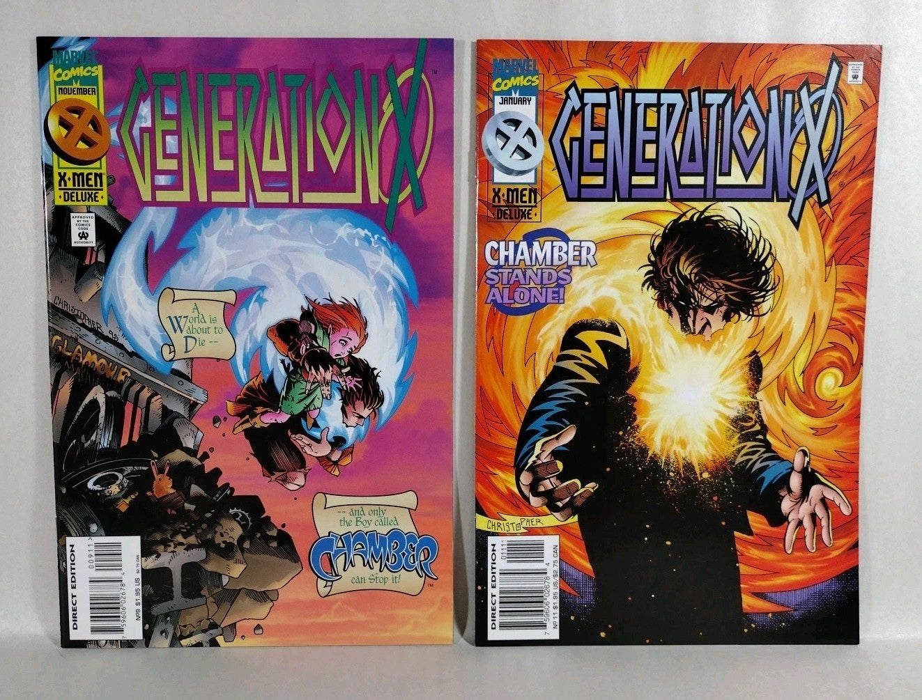 Generation X 1994 Marvel Comic Chris Bachalo Lot 1-3 5-9 11 12 14-16 18-20 22-24