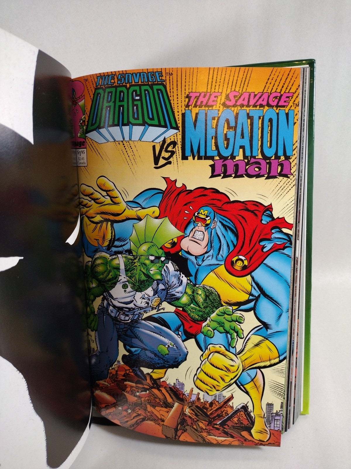 Savage Dragon Omnibus Savage Edition (1992) Image Custom Bound Comic HC W DJ