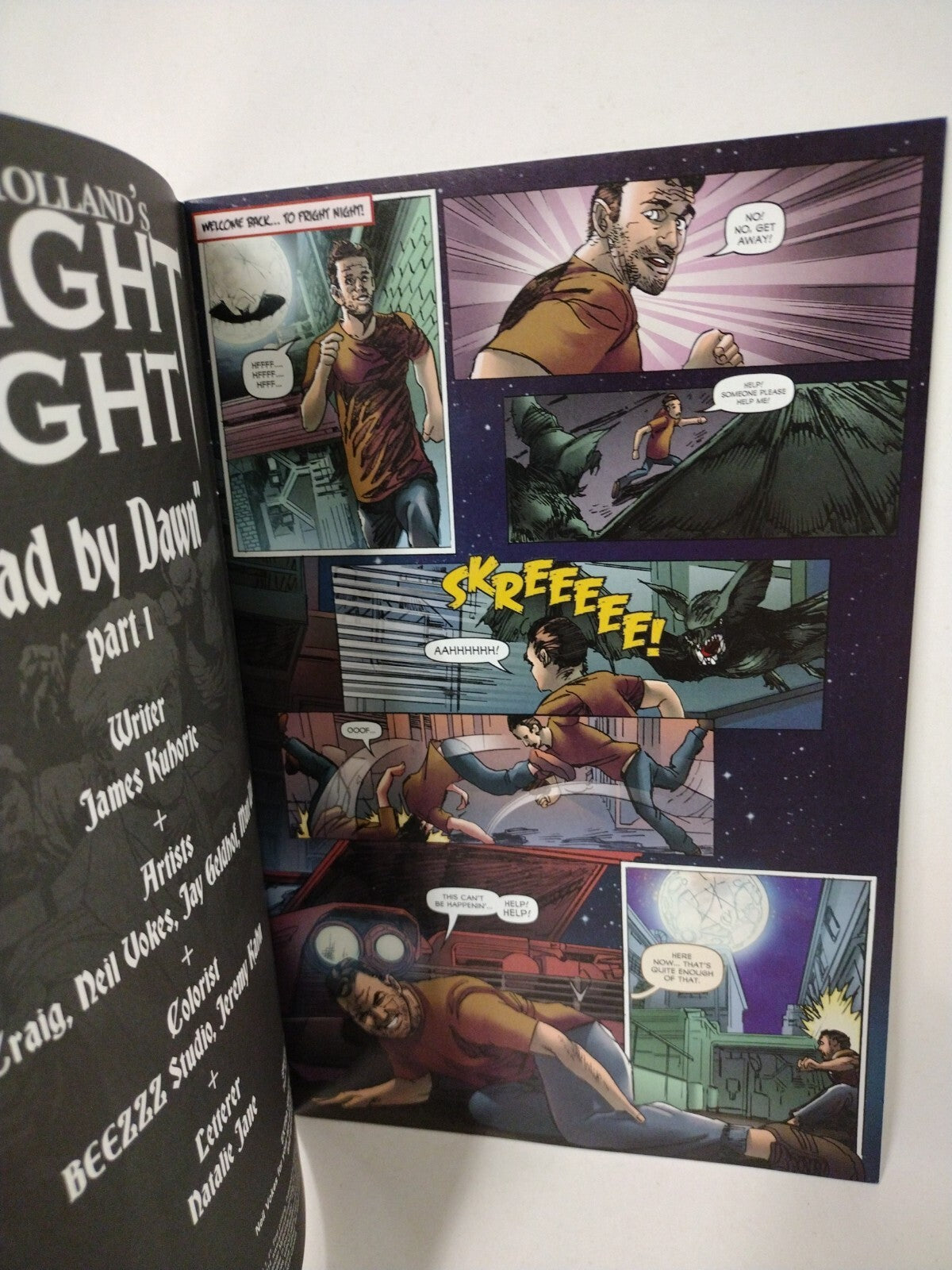 Tom Holland's Fright Night #1 (2021) Sketch Cover Variant W Original DCastr Art