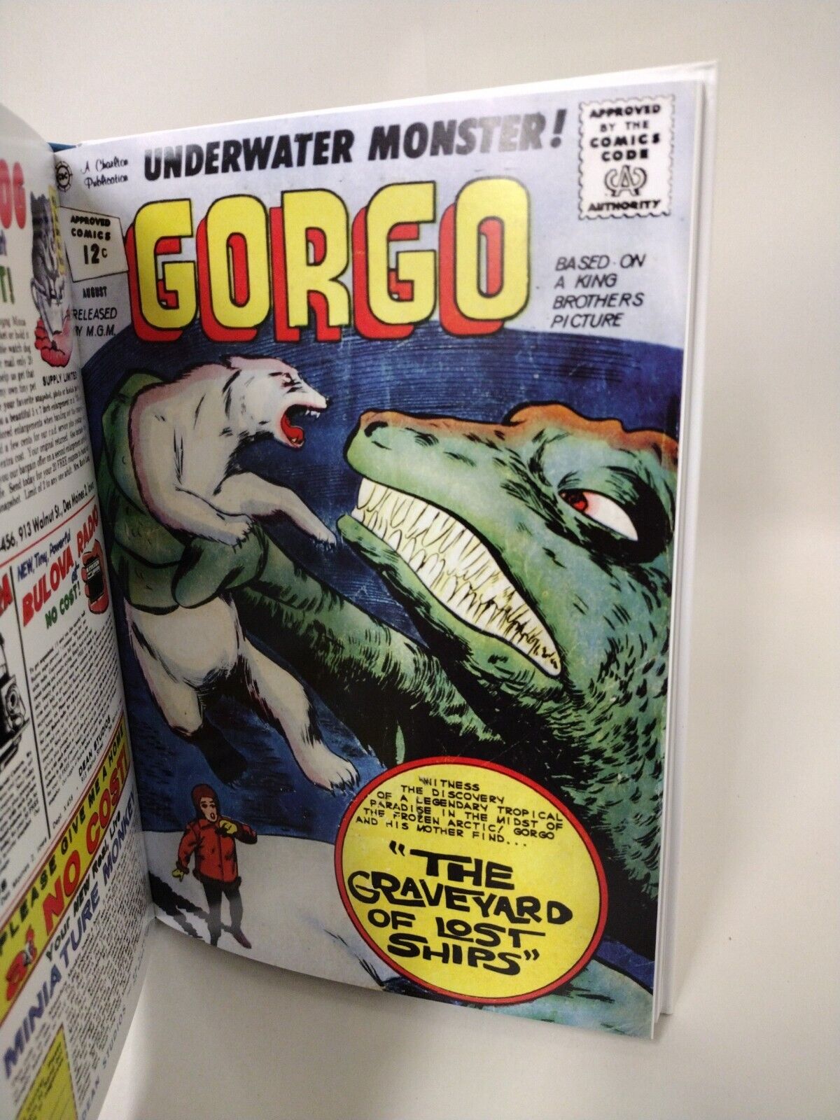 Gorgo Attacks (2021) FantaCo Hardcover Basil Gogos Sinnott Gill Colletta New