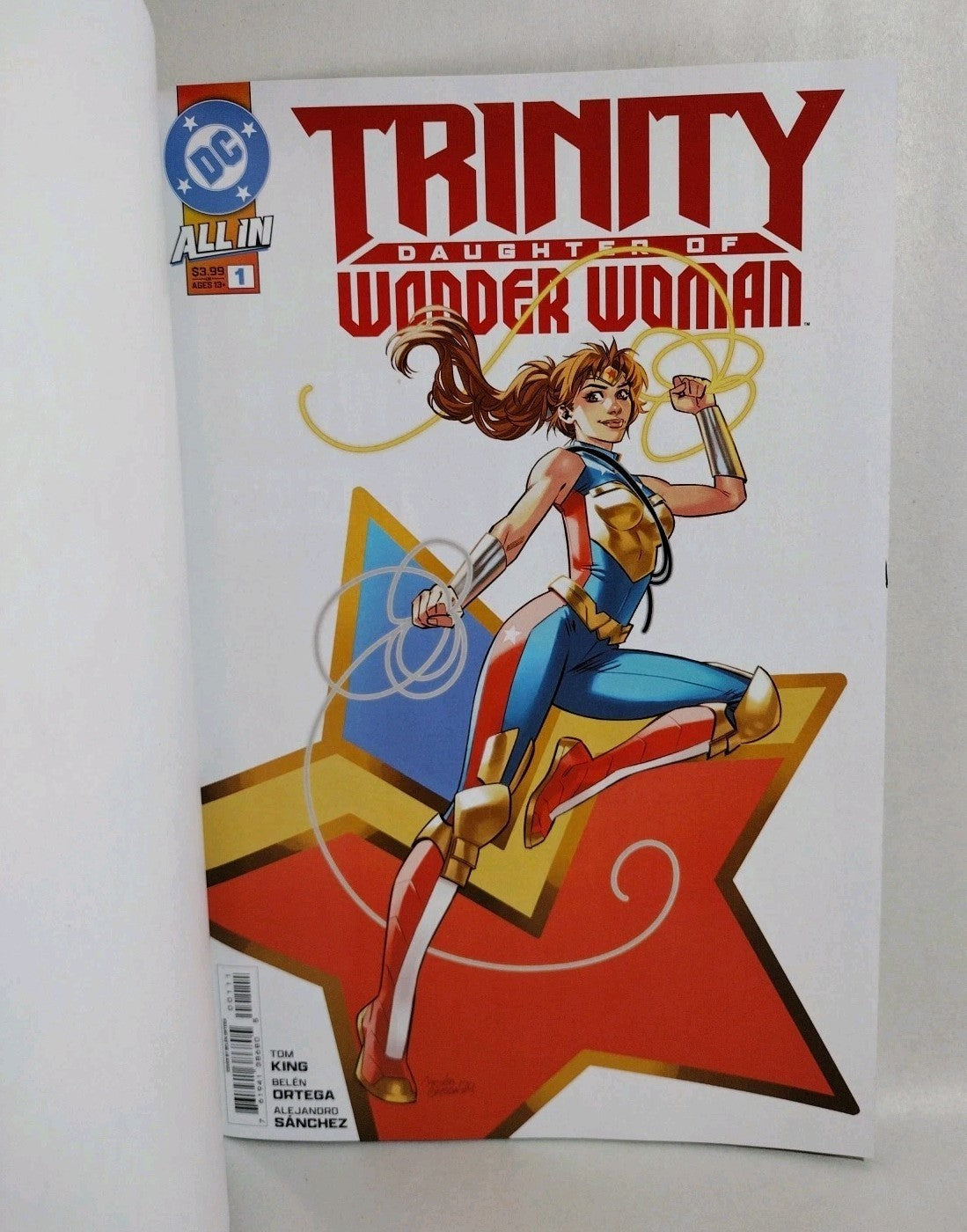 Trinity Daughter Of Wonder Woman 1 DC Sketch Cover Variant W Original DCastr Art