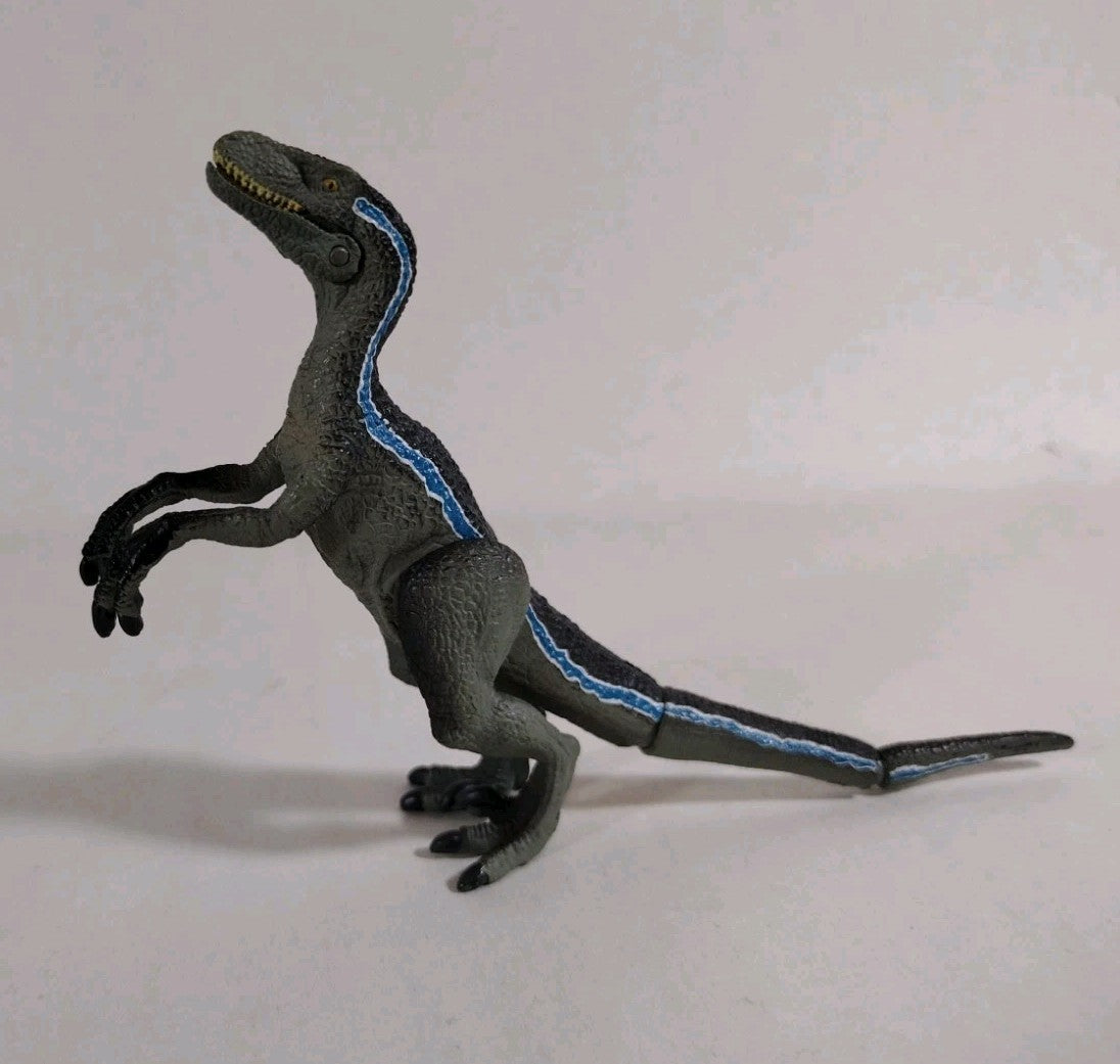 Takara Tomy Ania Jurassic World Blue Snow Ver Dinosaur Toy Japan Exclusive Loose