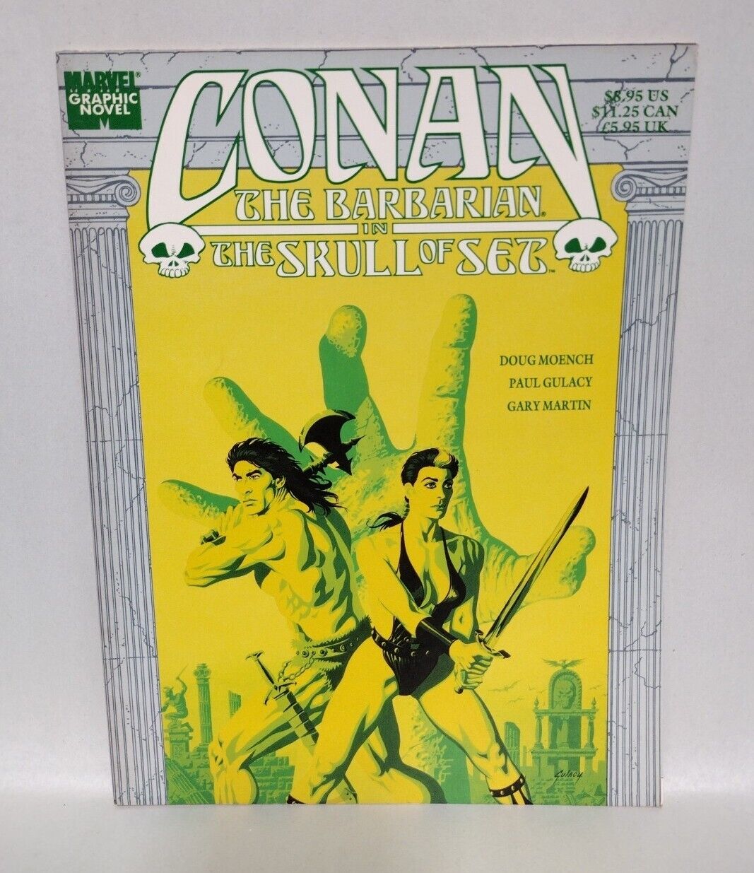 Conan The Barbarian In The Skull Of Set Marvel Graphic Novel 1989