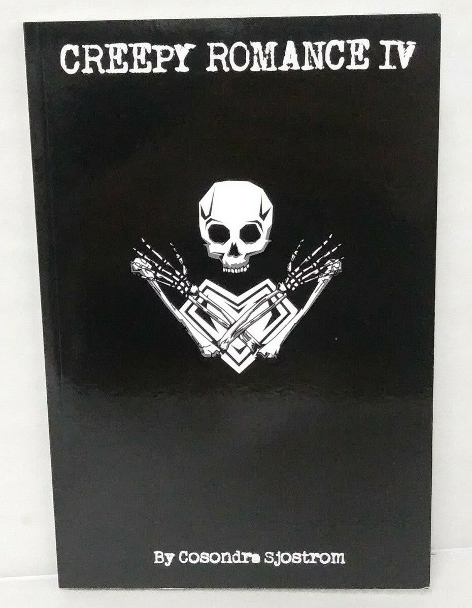 Creepy Romance (2016) Vol 4 SC Cosondra Sjostrom Signed 2x W Sketches Dave Castr