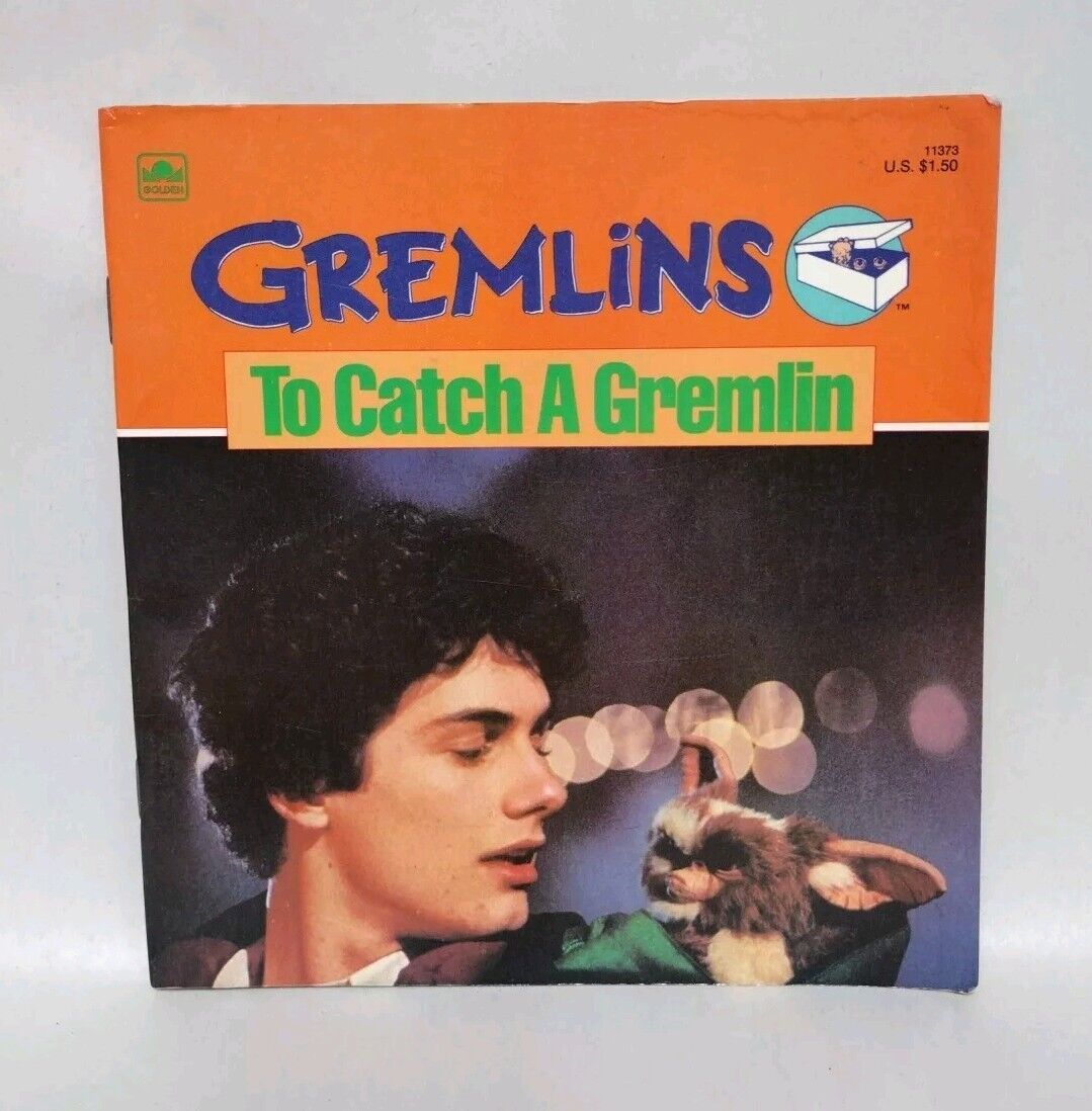 Gizmo And The Gremlins (1984) Story Book 2 3 4 5 W Records + Golden Book Lot