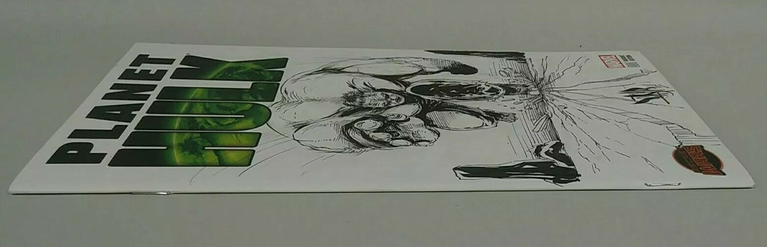 Planet Hulk 1 (2015) Marvel Sketch Cover Variant Comic W Original Dave Castr Art