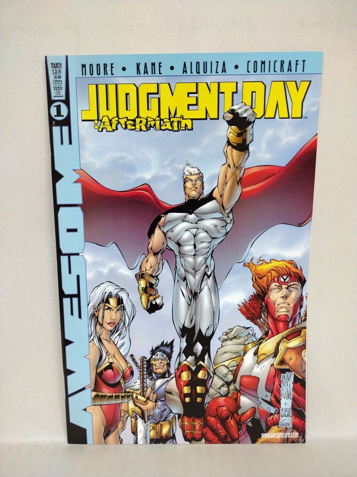 Judgement Day (1997) Complete Awesome Comic Lot Set 1 2 3 Aftermath 1 Alan Moore