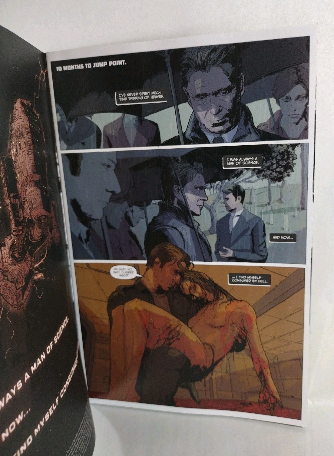 Event Horizon Dark Descent 1 (2025) IDW Sketch Cover Comic W Original DCastr Art