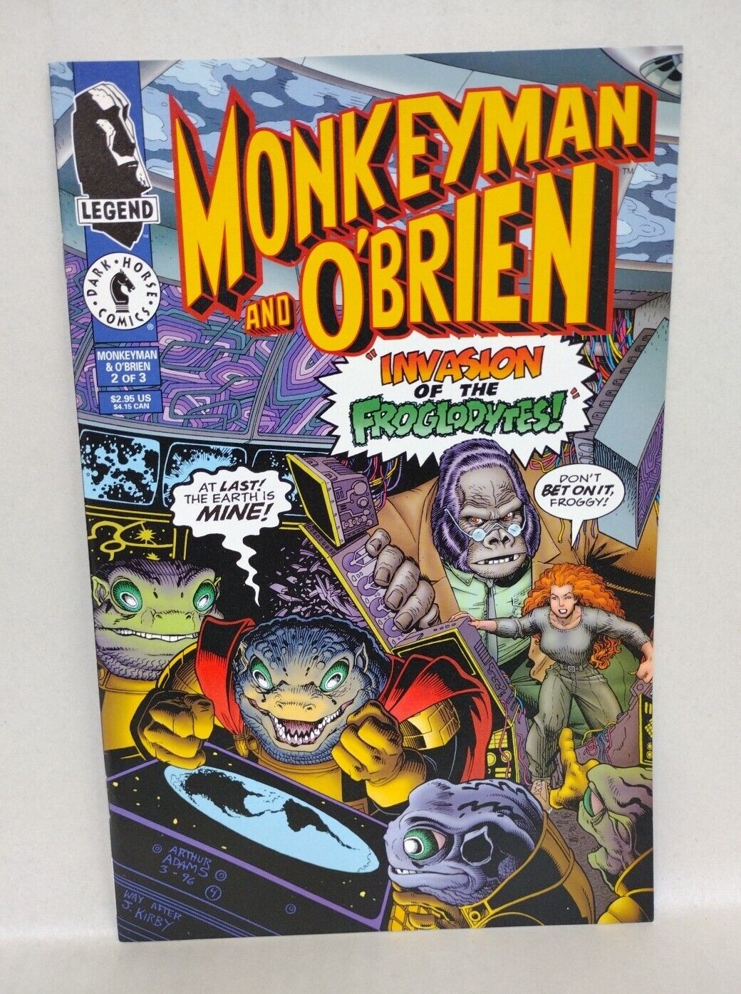 Monkeyman And O'Brien (1993) Comic Lot Set 1 2 3 DHP 80 118 1st App Arthur Adams