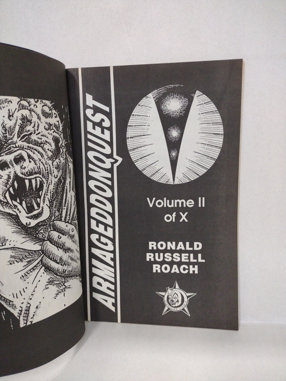 Armageddonquest (1994) Starhead Comic Set #1 2 Ronald Russell Roach