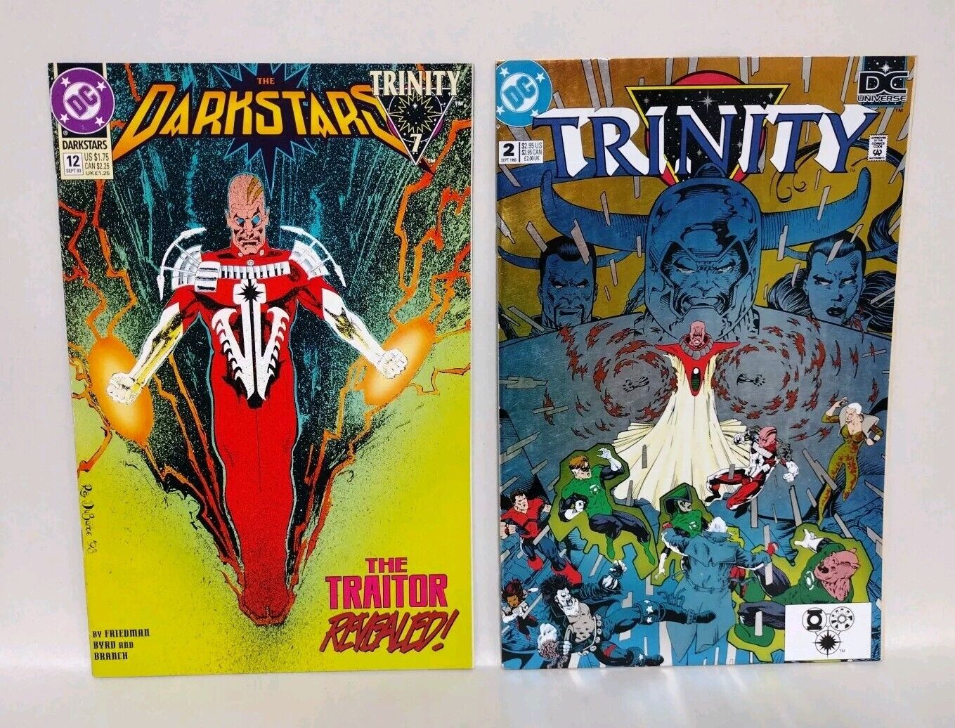 Trinity (1993) Complete DC Comic Story Arc Pt 1-8 Green Lantern Darkstars Legion