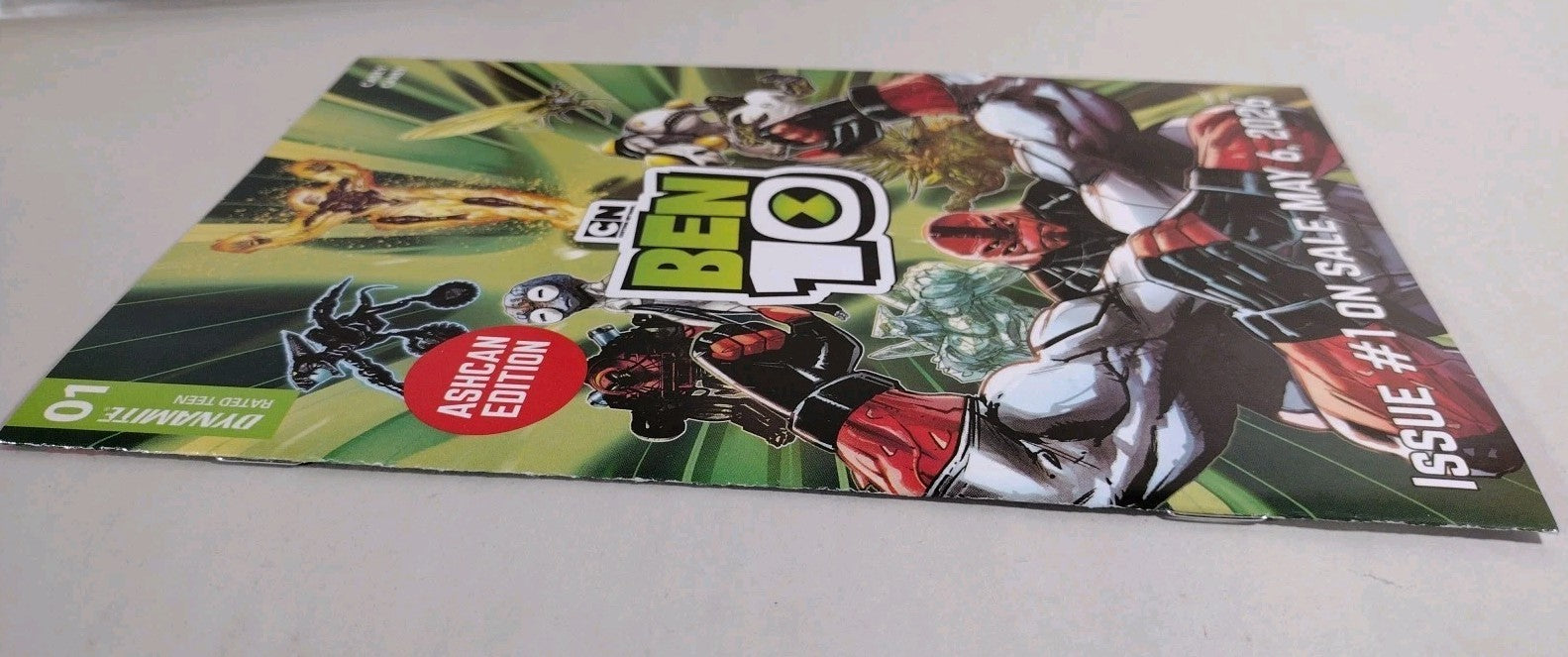 Ben 10 #1 (2026) Dynamite Comic Ashcan Edition Cartoon Network NM