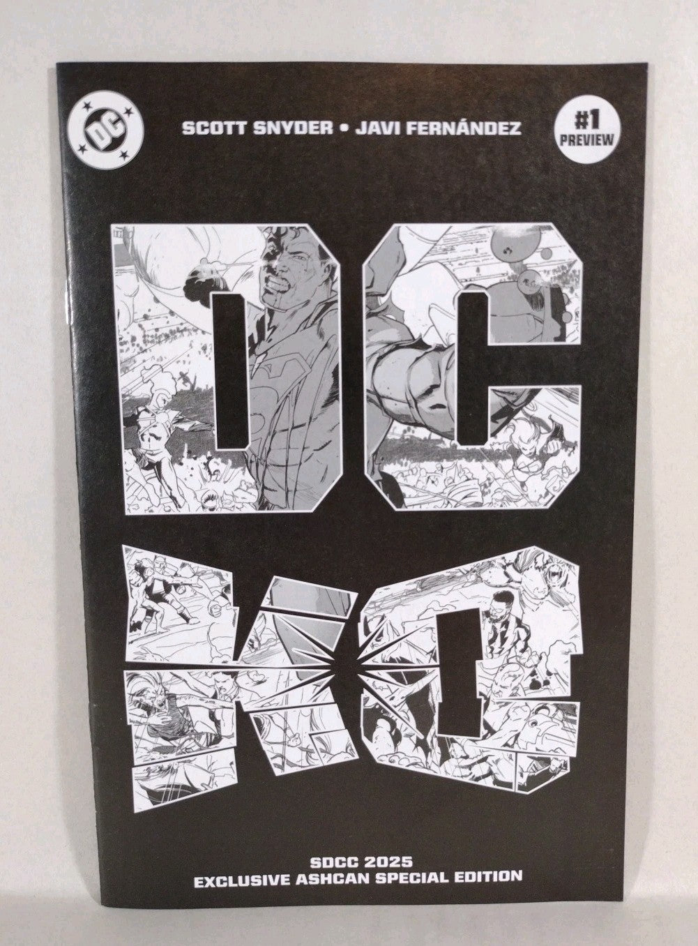 SDCC 2025 Exclusive DC KO Ashcan Special  Scott Snyder (Signed)