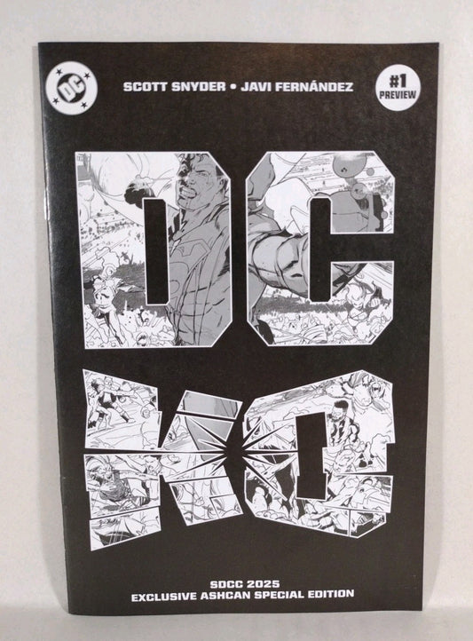 SDCC 2025 Exclusive DC KO Ashcan Special  Scott Snyder (Signed)